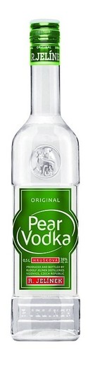 Pear vodka.
