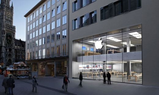 Apple Store Mnichov.