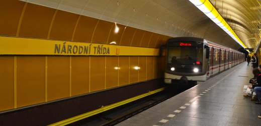 Stanice metra Národní třída (ilustrační foto).