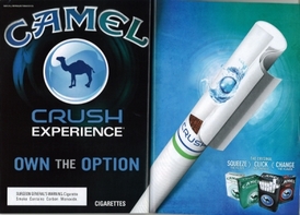 Aktuální reklama Camel.