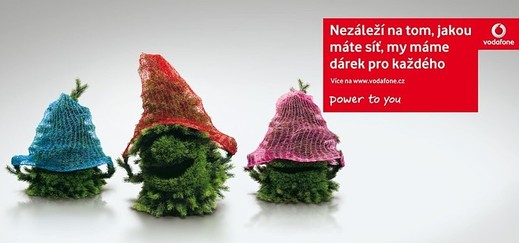 Stromečky z reklamy Vodafonu.