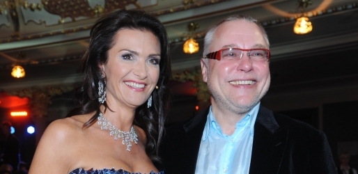 Michaela Maláčová, ředitelka soutěže Česká Miss, a její manžel Zdeněk Bakala.