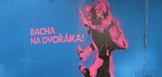 Reklama festivalu Dvořákova Praha.