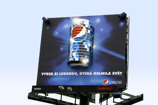Pepsi bigboard ve dne.
