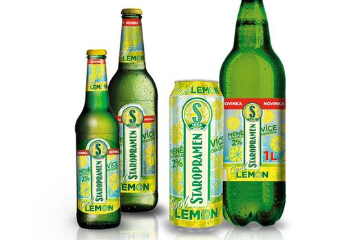 Původní logo Staropramen Cool Lemon z roku 2011.
