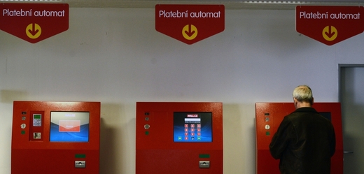 Platební automat Mall.cz.