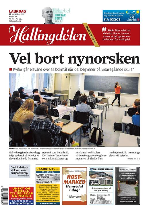 Nejlepší lokální noviny mají v Norsku: Hallingdolen