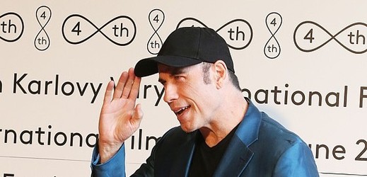 John Travolta na 48. ročníku KVIFF.