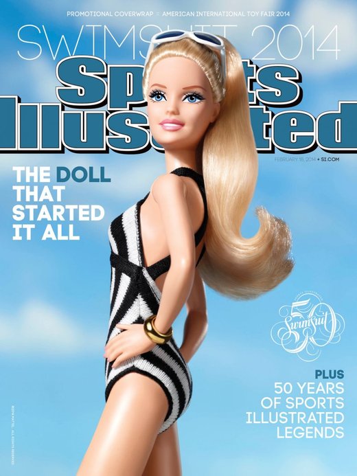 Barbie v modelu z roku 1959.