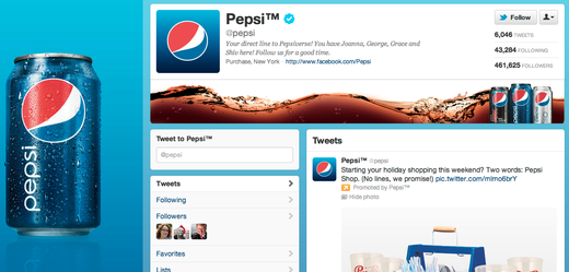 Nová podoba firemních profilů Twitteru.