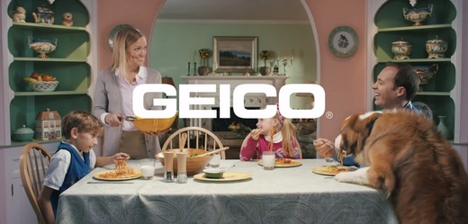 Reklama na Geico.