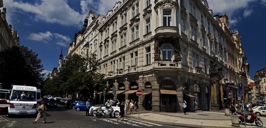 Pařížská ulice v Praze.