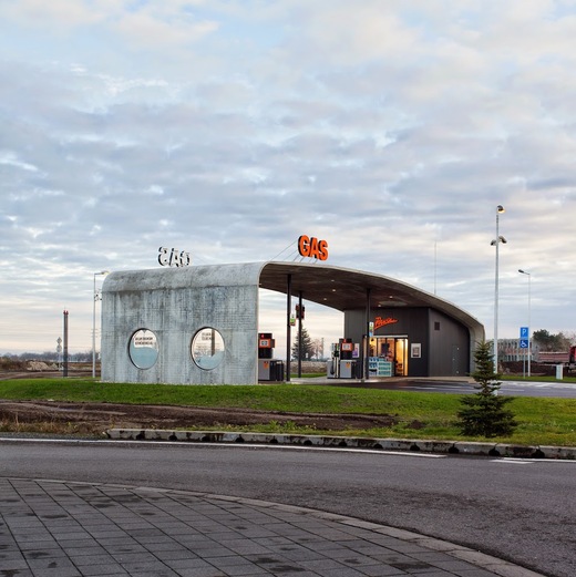 Čerpací stanice GAS na Slovensku.
