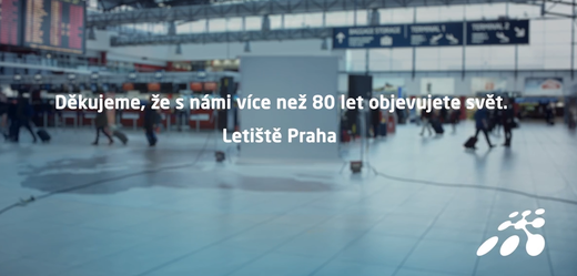 Letiště Praha završí oslavy 80 let své existence videem se známými osobnostmi