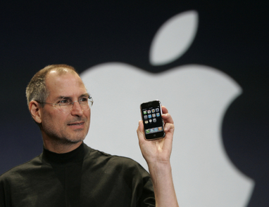 Zakladatel Applu Steve Jobs.