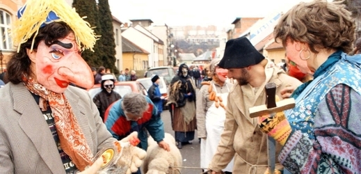 Snímek z minulého ročníku Lešetínského fašanku.