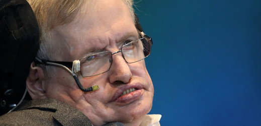 Britský astrofyzik Stephen Hawking.