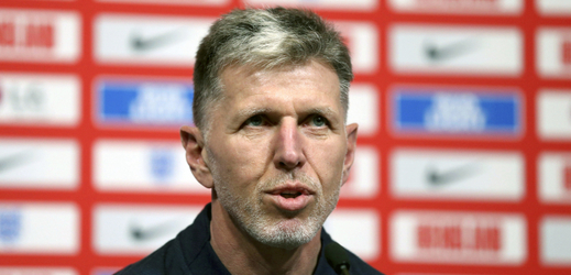 Trenér fotbalové reprezentace Jaroslav Šilhavý. 