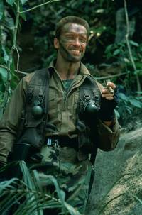 Schwarzenegger jako major Dutch Schaefer v Predátorovi.