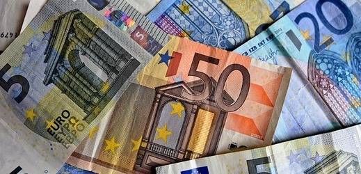 Euro, měna EU.