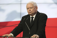 Předseda polské vládnoucí strany Právo a spravedlnost Jaroslaw Kaczyński.