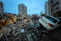 Následky ničivého zemětřesení v Turecku a Sýrii.