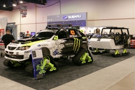 Americká rallyová hvězda Ken Block představuje Subaru Impreza.